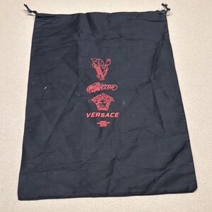 Versace Red and Black Dust Bag